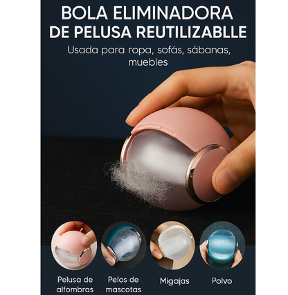 Esfera Magica Que Elimina Pelos Sin Dejar Rastro 🐶🐱