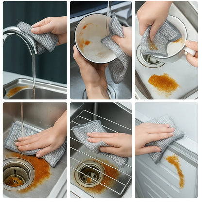 El trapo mágico que arranca la grasa sin esfuerzo x 10 unds🧼